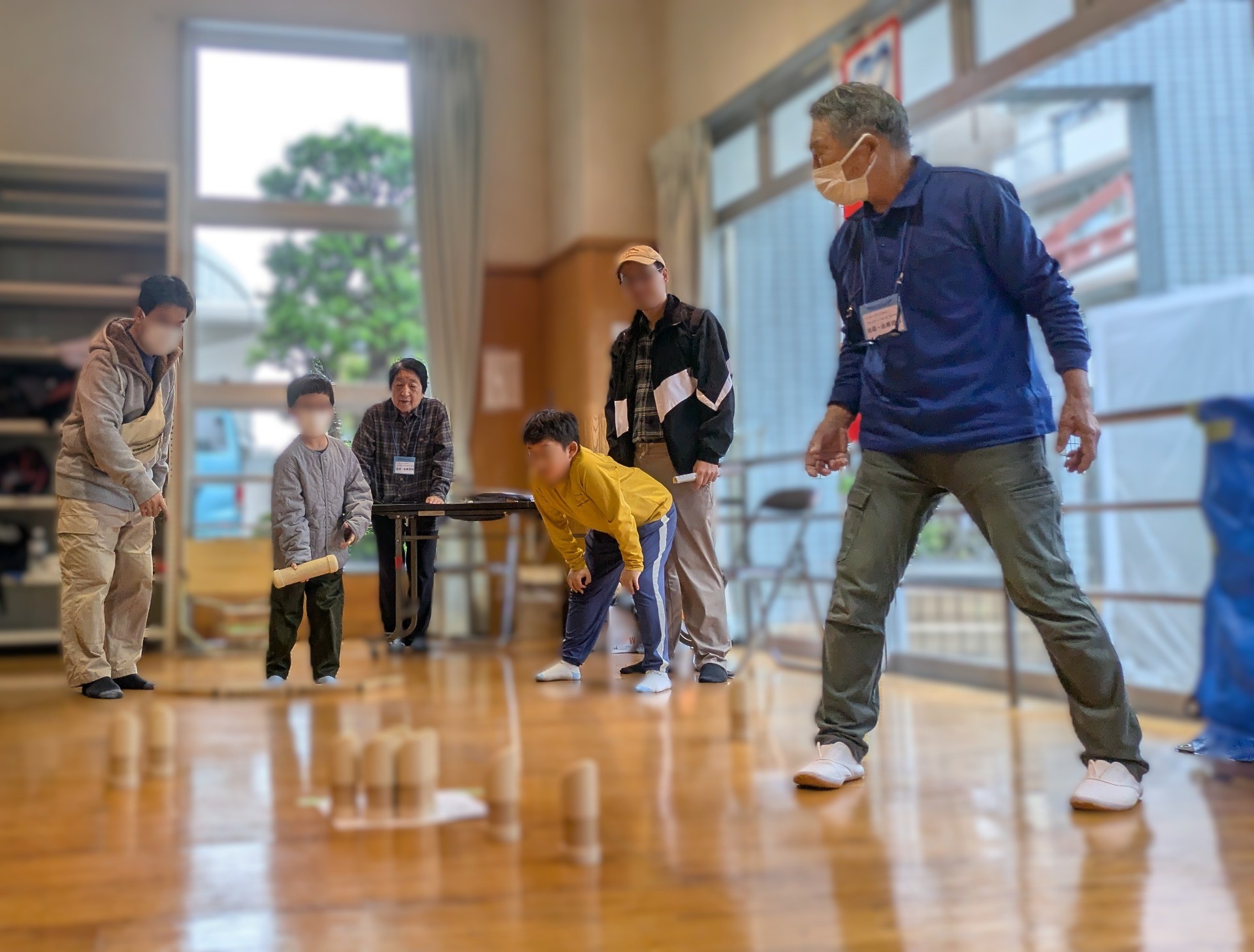 インターナショナルフェスティバルでモルック体験を実施