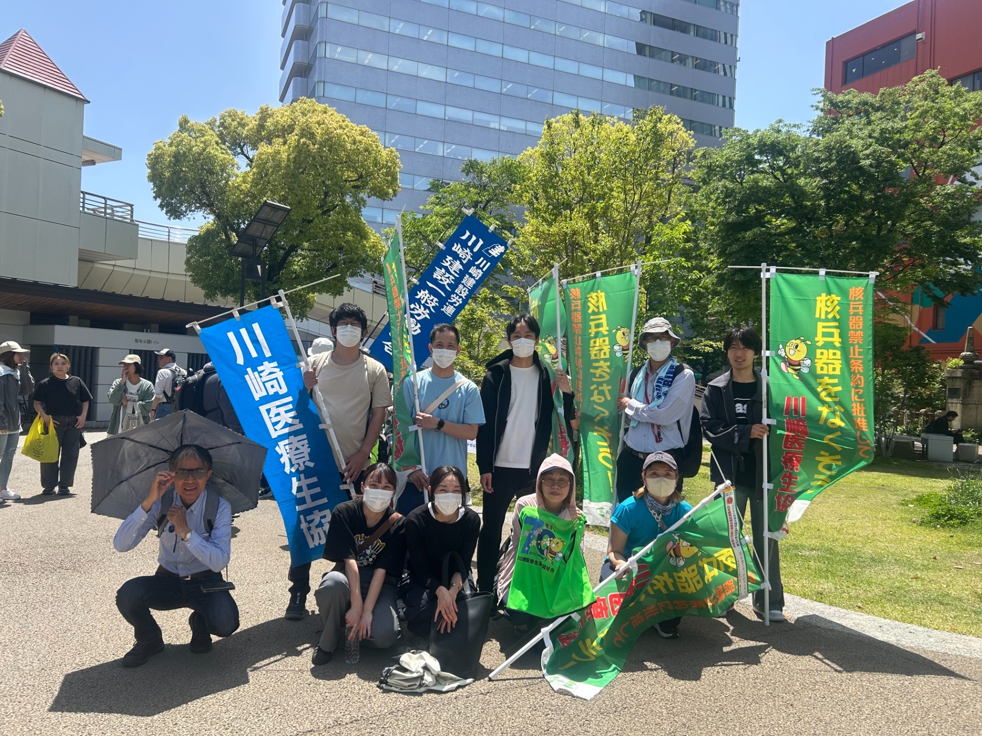 被爆80年 2025年平和行進（5/7～9）